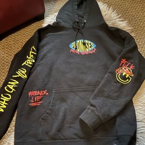 Graphic Broken Promised Hoodie